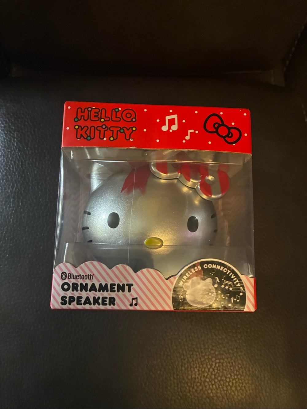 Hello Kitty Holiday Ornament Wireless Bluetooth Speaker - NIB